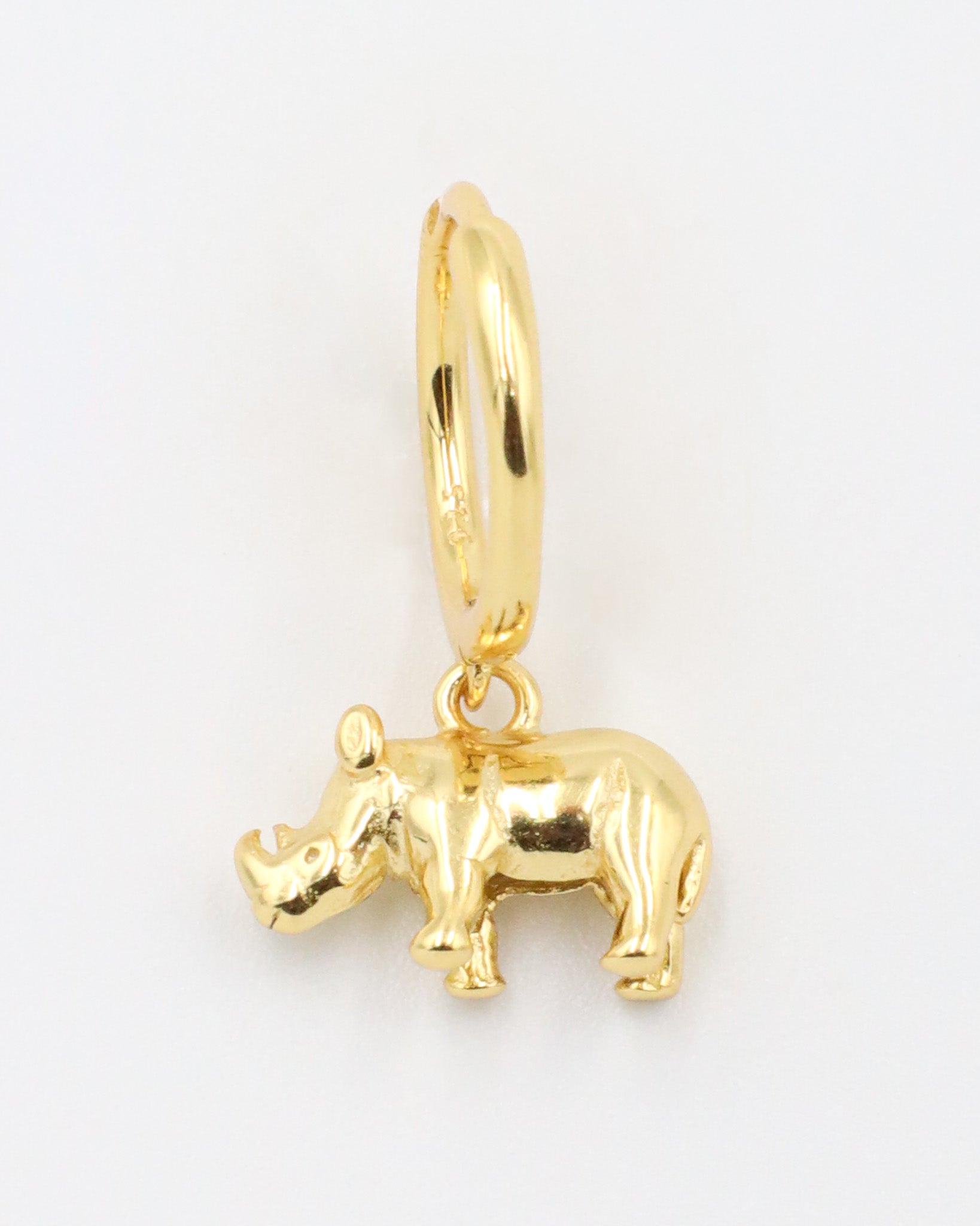 Rhino Ohrring