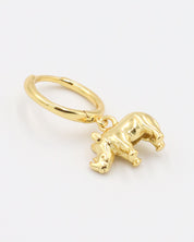 Rhino Ohrring