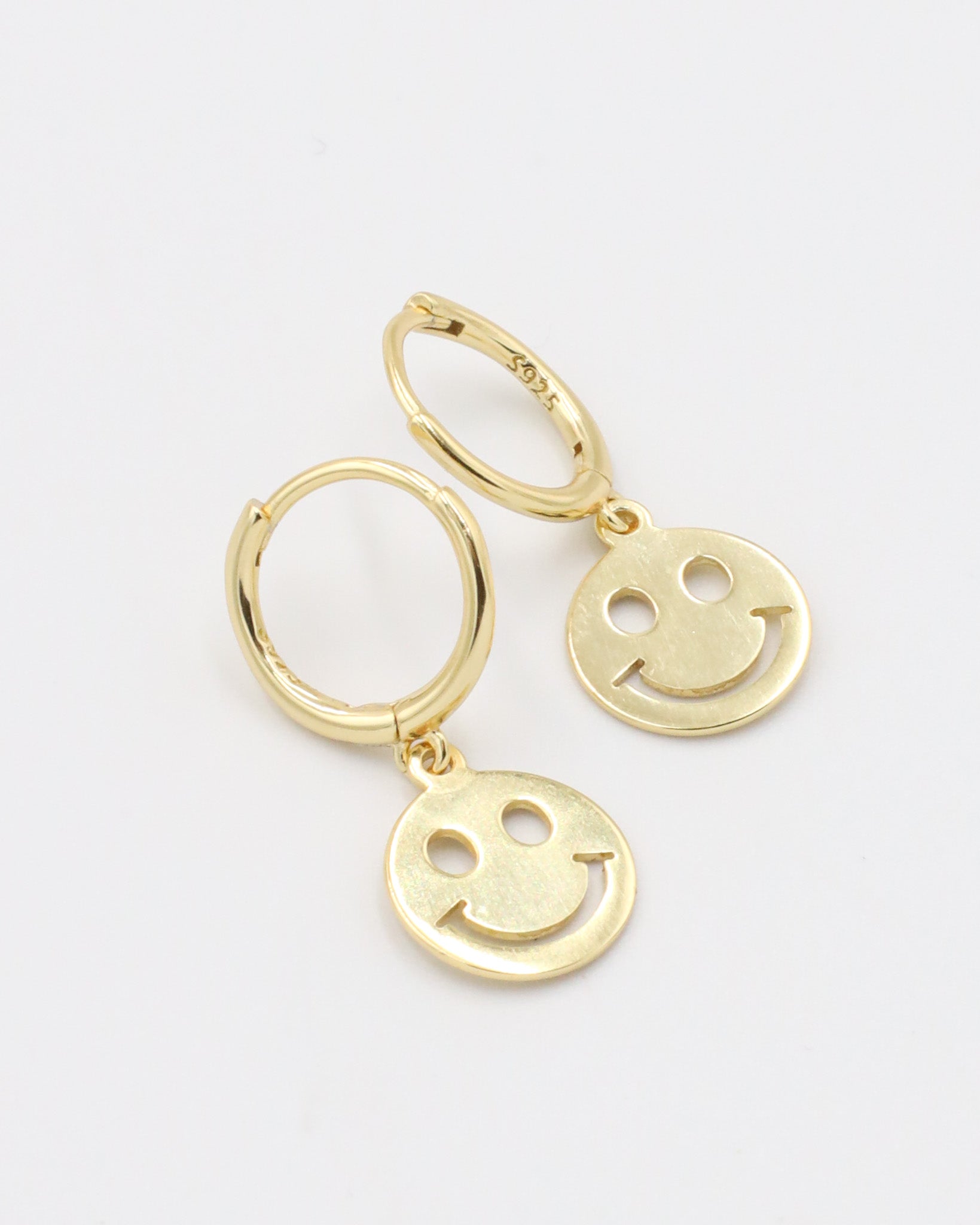 Smiley Ohrring