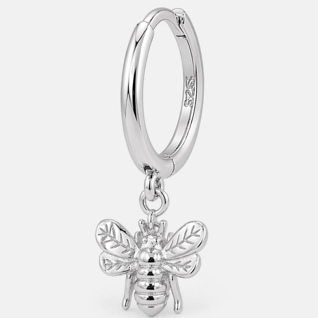 Bee_Earring_Silver_Single.png