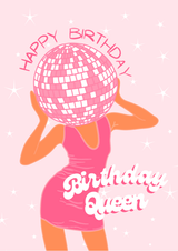 Birthday Queen Karte