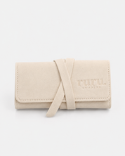 Travel Case Mini in cream, closed