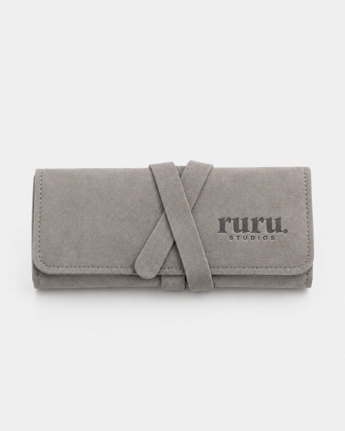 Travel Case Large in grey, closed