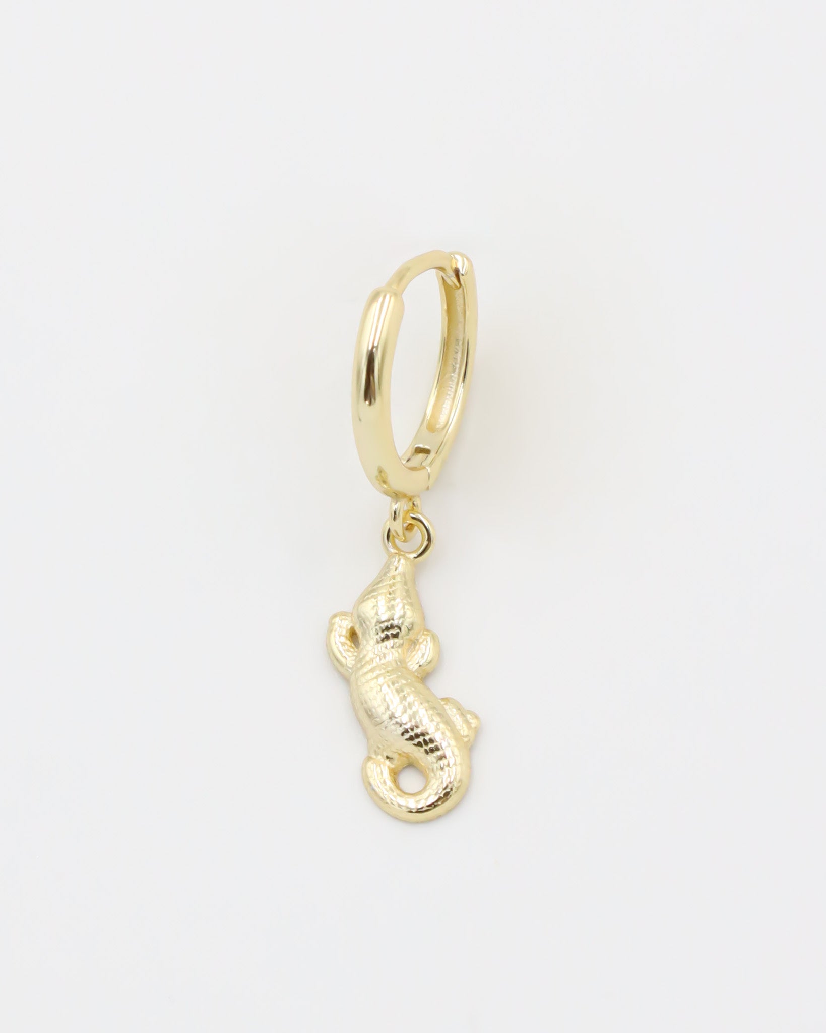 Crocodile Ohrring