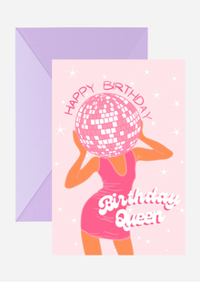 Birthday Queen Karte