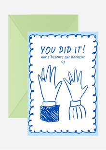 You did it! Karte