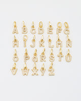 Sparkly Buchstabe Anhänger